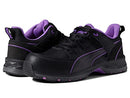 643955 PUMA STEPPER 2.0 LOW MEN SIZE 8.5 BLACK/LAVENDER - Like New