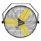 CCGIRU 9200 CFM 24" INDUSTRIAL WALL MOUNT FANS, HIGH VELOCITY 2-SPEED - YELLOW - Brand New