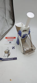 ZAKARIAN DASH SAFE SLICE MANDOLINE VEGETABLES MEAL PREP & MORE - PURPLE/WHITE - Like New