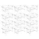 12 Pcs Buffet Stand Wire Racks, Chafing Wire Rack Buffet Stand, VAHENDA-10PC-BT - Like New
