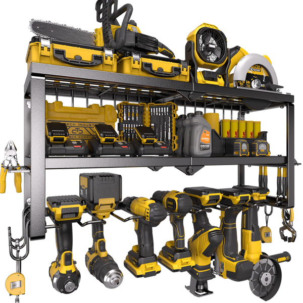 SPAMPUR POWER TOOL ORGANIZER FOR TOOL STORAGE MCZ10A02 - BLACK - Like New