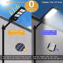 DHrtara Solar Outdoor Lights 600W LED Street IP67 Waterproof Security B09NBS43MC - Brand New