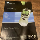 HEALTH HERALD DIGITAL THERAPY MACHINE FULL BODY - SILVER - Like New