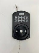 KAADAS KEYPAD TUBULAR LEVER LOCK - MATTE BLACK - Like New