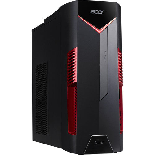 For Parts: Acer Nitro 50 DESKTOP i7-8700 8GB 1TB HDD NO GPU - PHYSICAL DAMAGE