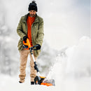 SUPERHANDY CORDLESS SNOW SHOVEL LIGHTWEIGHT 300 LBS/MIN SNOW CAPACITY TOOL ONLY - Like New