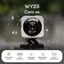 WYZE CAM V4, 2.5K HD WIFI SMART HOME SECURITY CAMERA, WIRED - Scratch & Dent