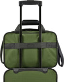 U.S. Traveler Rio Rugged Fabric Expandable Carry-on Luggage US5600E - GREEN - Like New