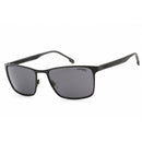 CARRERA RECTANGULAR SUNGLASSES - BLACK FRAME, GRAY LENSES - Scratch & Dent
