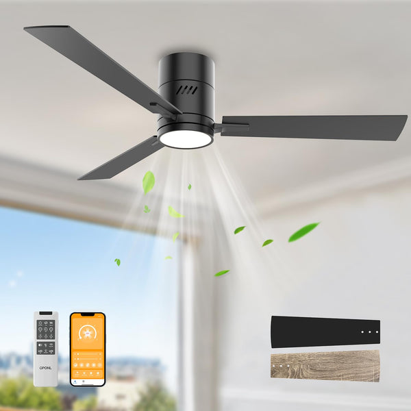 FJ1026A-3X52-B1 OPONL 52 INCH CEILING FAN LIGHT REMOTE CONTROL - Scratch & Dent