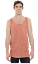 Comfort Colors 9330 Men's Pocket Tank Top New