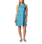 COLUMBIA WOMEN'S FREEZER TANK DRESS, CANYON BLUE WINDING WATERS, SMALL - Like New