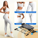 MERACH BALANCE BOARD FOR ADULTS, RESISTANCE BANDS, PORTABLE LCD MONITOR - BLUE - Like New