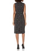 DIANE VON FURSTENBERG RENT THE RUNWAY PRE-LOVED PACE DRESS SIZE : 4 - BLACK - Like New