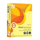 NEENAH EXACT VELLUM BRISTOL CARD STOCK LETTER 8.5" X 11" 67 LB 250 Sheets YELLOW - Brand New