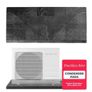 Ductless HVAC Equipment Pad Mini Split AC Condenser Base (Grey 18x38x3) - Brand New