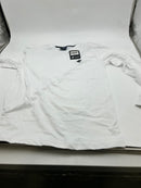 PACIFIC POLO MEN'S PACIFIC POLO CLUB 100% COTTON LONG SLEEVE T-SHIRT - S - WHITE - Brand New