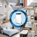 VELLGOO DRYBOX INDOOR DEHUMIDIFIER WITH DRAIN HOSE, UP TO 580 M - WHITE - Like New