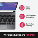 Brydge 11.0 Pro+ Wireless Backlit Keyboard iPad Pro BRYTP4012 - Space Gray Like New