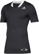 ADIDAS TECHFIT LAX JERSEY- MENS LACROSSE X COLL NVY/WHT - SIZE XL - NAVY/WHITE - Brand New