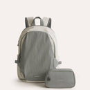 BAGSMART 25L SOAR 180 DEGREE OPEN CLAMSHELL TRAVEL BACKPACK - GRAY - Brand New