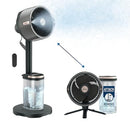 SHARK FLEXBREEZE PRO MIST FAN - CHARCOAL GREY - Scratch & Dent