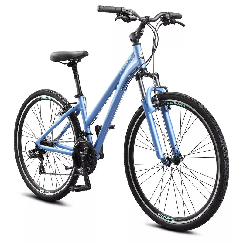 SCHWINN WOMEN'S TRAILWAY 700C/28" HYBRID BIKE - BLUE - Like New
