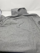 BLUE ICE MEN'S WAFFLE KNIT THERMAL HENLEY HOODIE - SIZE: 2XL - HEATHER GRAY - Like New