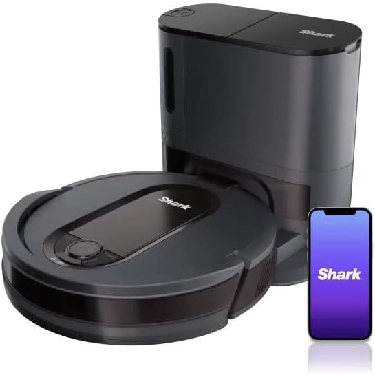 Shark RV915S Robot Vacuum Self-Empty Base Alexa RV9155WXUS - Black - Like New