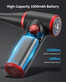 AIRBITION ELECTRIC AIR DUSTER 100500RPM COMPRESSED LIGHT CORDLESS - BLACK - Like New