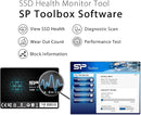 SP SILICON POWER 128GB SSD 3D NAND A55 SLC CACHE PERFORMANCE BOOST SATA III 2.5 - Brand New