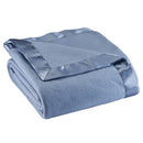 OakRidge Fleece Blanket with Luxurious Satin Binding Edges Lightweight - Brand New
