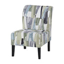 SIGNATURE DESIGN BY ASHLEY CASUAL TRIPTIS ACCENT CHAIR - MULTI EARTH TONES - Like New