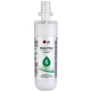 LG LT700P 6 MONTHS 200 GALLON REFRIGERATOR WATER FILTER NSF42 NSF53 - WHITE - Like New