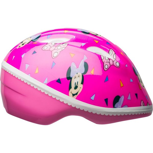 DISNEY MINNIE MOUSE INFANT BIKE HELMET - PINK48-52CM - PINK - Brand New