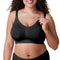 BRAVADO DESIGNS NURSING BRAS BODY SILK SEAMLESS WIRELESS WOMENS XL/TG - BLACK - Brand New