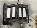 KEENSTONE 4-SLICE TOASTER - SILVER/BLACK - Like New