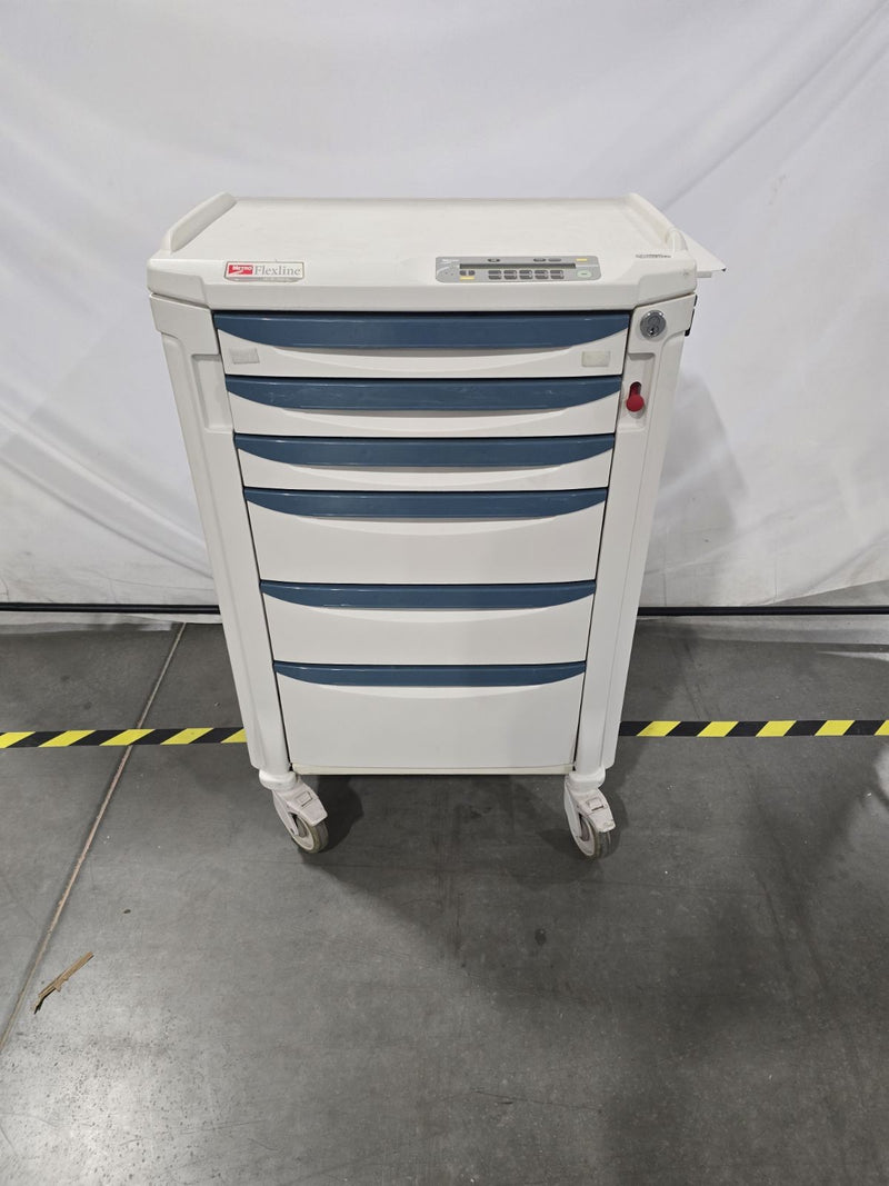 METRO FLEXLINE CO5-990B MEDICAL SUPPLY CART MEDICAL CRASH CART - Scratch & Dent