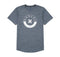 HURLEY TEE MEN'S SS PERFORMANCE T-SHIRT - SIZE: MEN XL - CRYSTAL BLUE/GRAY - Brand New