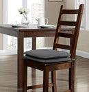 Ellington Home Non Slip Memory Foam Seat Chair Cushion Pads With Ties Grey - Brand New