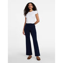 TIME AND TRU WOMEN'S CROPPED FLARE PANTS, 26" INSEAM - SIZE: WOMEN S - DARK NAVY - Brand New