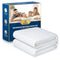 BOSANE PREMIUM 100% WATERPROOF KING MATTRESS PROTECTOR BREATHABLE 3D AIR - WHITE - Like New