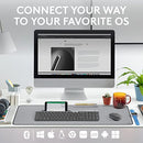 Logitech K585 Multi-Device Slim Wireless Keyboard, Built-in Cradle for Device - Like New