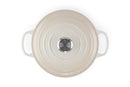 Le Creuset Enameled Cast Iron Signature Sauteuse Oven, 3.5 qt., Meringue - Like New