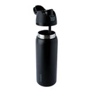 OWALA 32OZ FREESIP STAINLESS STEEL WATER BOTTLE - VERY VERY DARK/BLACK - Like New