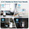 COWSAR PORTABLE AIR CONDITIONERS, 8,000 BTU WITH REMOTE CONTROL - WHITE - Like New