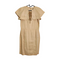 GUCCI DENIM DRESS - SIZE: WOMEN 42 - BEIGE - Like New