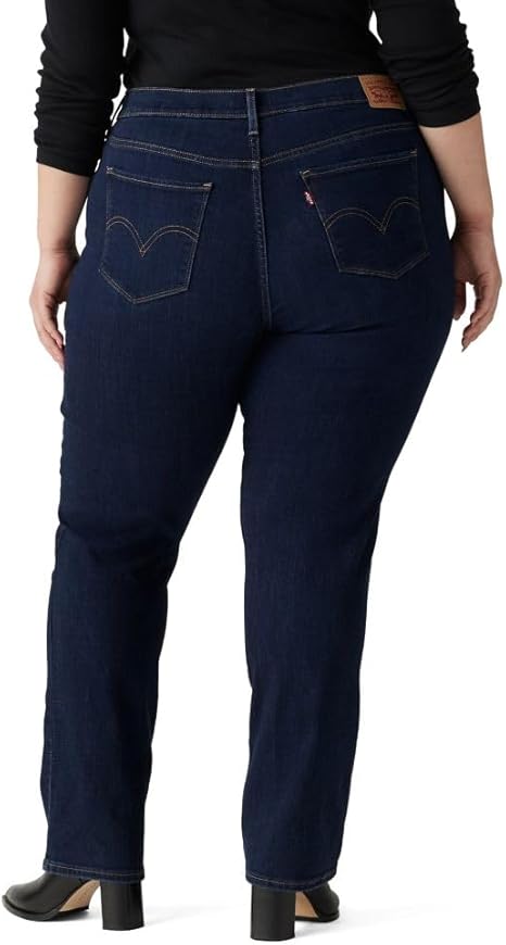 LEVI'S WOMEN'S STRAIGHT 505 JEANS - SIZE: WOMEN 10 - COBALT HAZE - Brand New