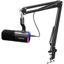 MAONO XLR/USB Gaming Microphone Kit: Dynamic PC Mic for Streaming - Black - Like New