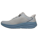 118431 Skechers Men's Bobs Skillz Slip-Ins, Gray/Blue, Size 7 - Brand New
